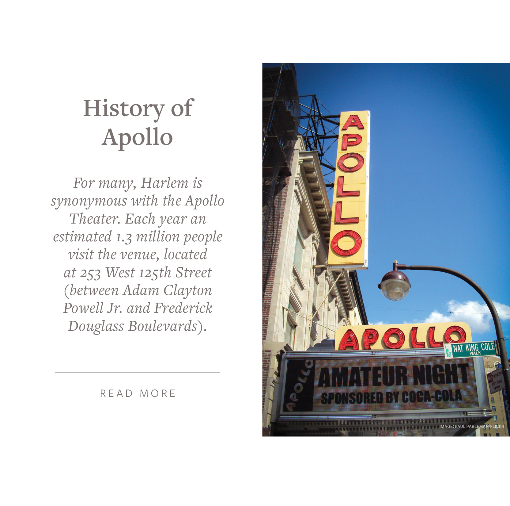 Apollo Theater - 253 West 125th Street