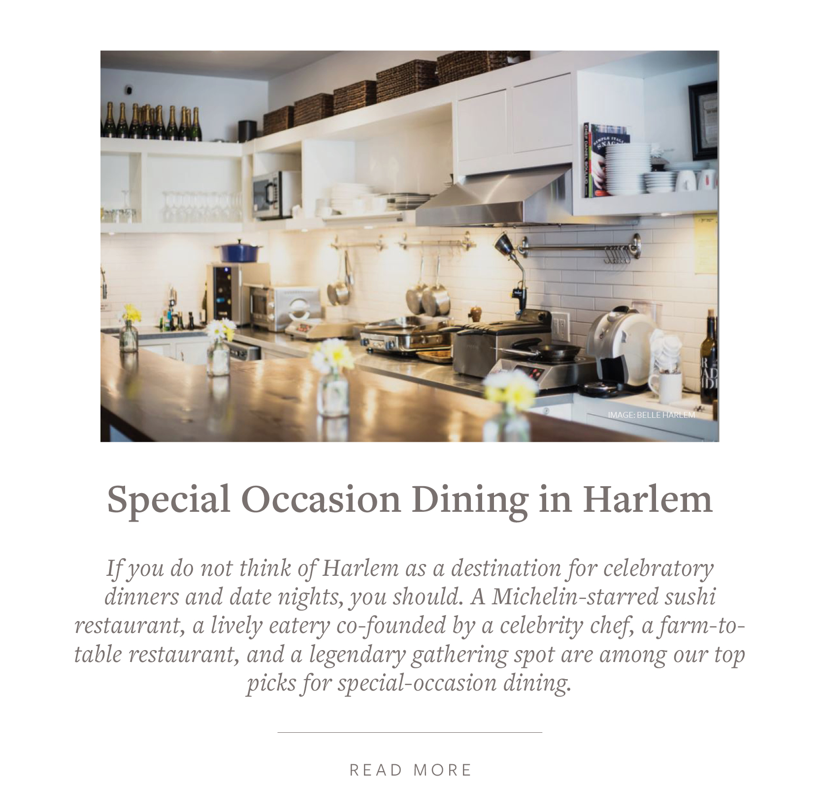 Harlem's Celebratory Dinners - Michelin-starred Sushi, Farm-to-Table